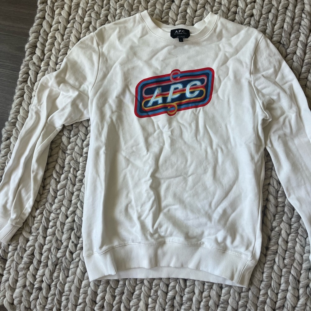 A.P.C crewneck - was my boyfriends but looks good on women too